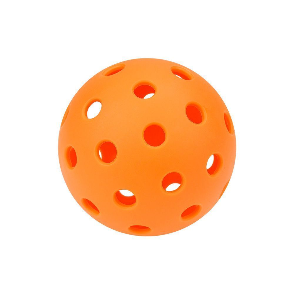 15Pcs 74mm Orange Pickleballs 40-Holes
