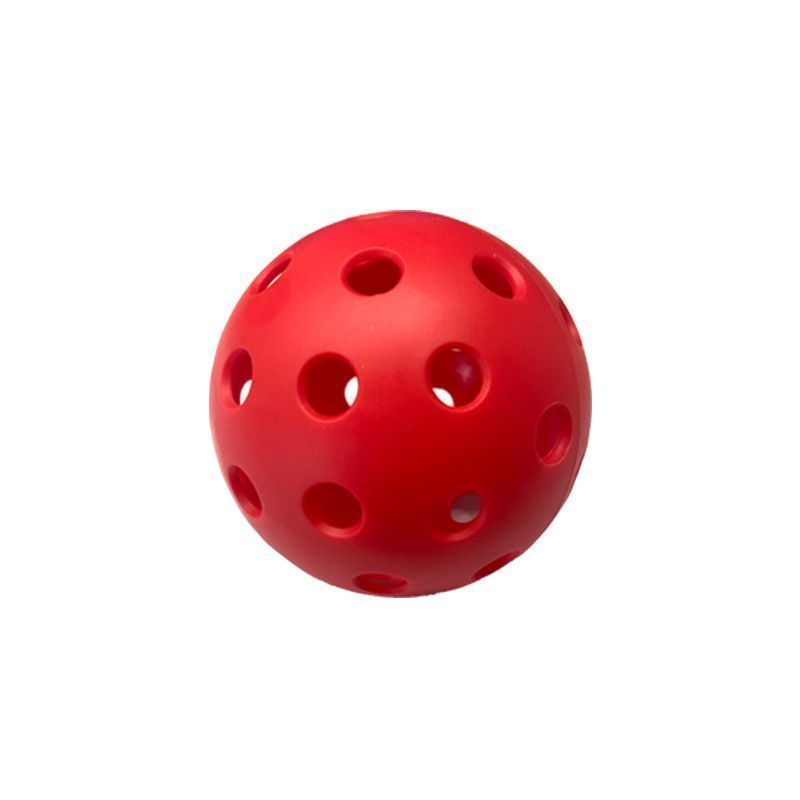 15Pcs 74mm Red Pickleballs 40-Holes