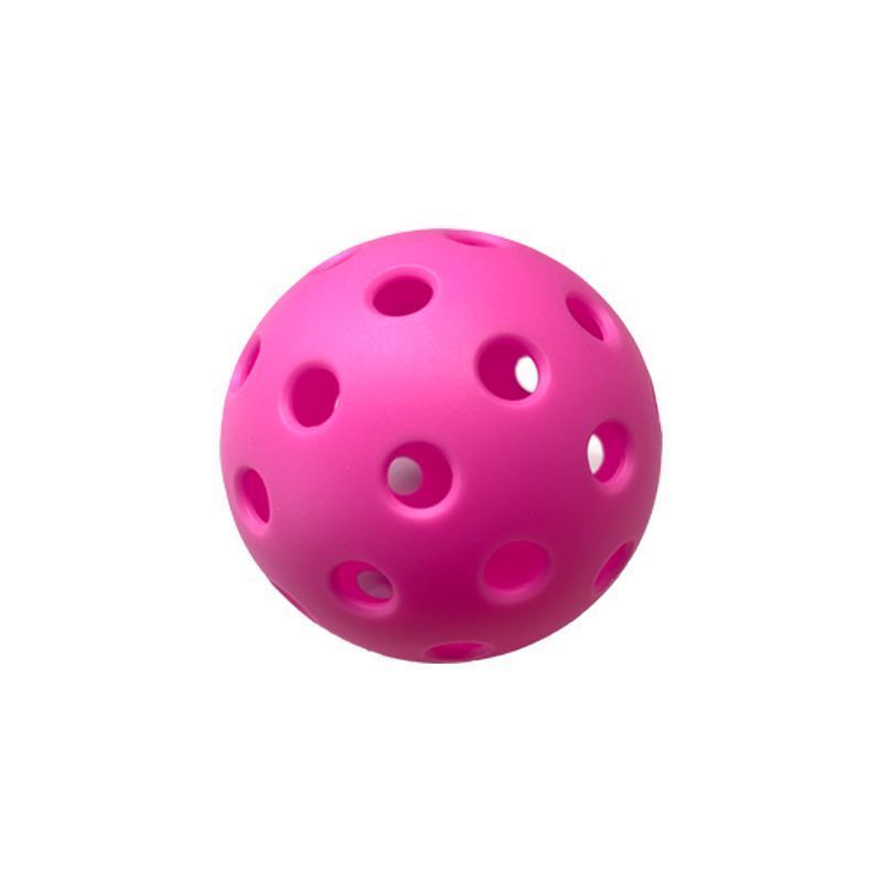 15Pcs 74mm Pink Pickleballs 40-Holes